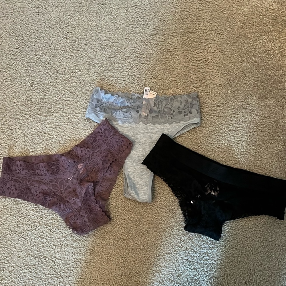 3 pair Victoria’s Secret panties